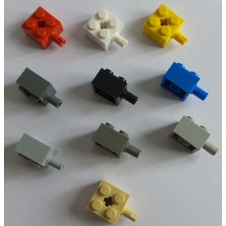LEGO 6232 Brick 2 x 2 with Pin and Axlehole