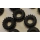 LEGO 87697 Tyre Normal Wide 21 X 12