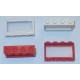 LEGO 453cc01 Window 1 x 4 x 2 Classic with Short Sill (Complete)