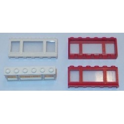 LEGO 645cc01 Window 1 x 6 x 2 Classic with Short Sill (Complete)