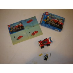 LEGO City 7241 Voiture 4x4 des pompiers 2005 COMPLET