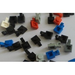 LEGO 6019 Plate 1 x 1 with Clip Horizontal - Type 1