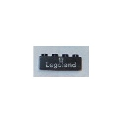 LEGO 3010p31 Brick 1 x 4 with Legoland-Logo White