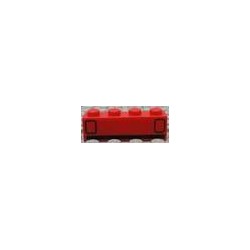 LEGO 3010p09 Brick 1 x 4 with Basic Car Taillights Pattern