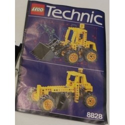 LEGO Technic 8828 Front End Loader Notice 1993