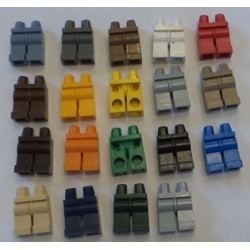 LEGO 970c00 Minifig Hips and Legs (Complete) (with same color Hips)