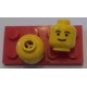 LEGO 3626bp05 Minifig Head with Standard Grin and Eyebrows Pattern