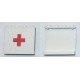 LEGO 4215ap66 Panel 1 x 4 x 3 with Red Cross Pattern 