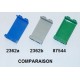 LEGO 2362a Panel 1 x 2 x 3 with Solid Studs