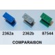 LEGO 2362a Panel 1 x 2 x 3 with Solid Studs