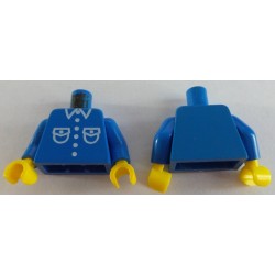 LEGO 973p26c01 Minifig Torso with Patch Pocket Pattern (Blue Arms, Yellow Hands)
