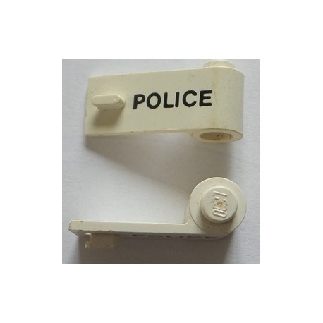 LEGO 3821p02 Door 1 x 3 x 1 Right with Thin POLICE Pattern