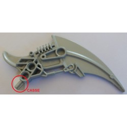 LEGO 60926 Technic Bionicle Weapon Shadow Sword Blade (défectueuse)