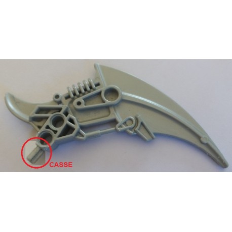 LEGO 60926 Technic Bionicle Weapon Shadow Sword Blade (défectueuse)