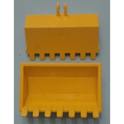 LEGO 30394 Excavator Bucket 6 x 3 with Click Hinge 2-Finger