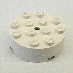 LEGO 3404bc01 Turntable 4 x 4 - Old Type Complete, Perfectly Round