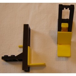 LEGO 3430c02 Forklift Small with Yellow Forks