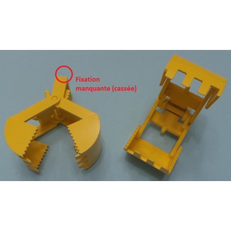 LEGO 3492c01 Crane Grab Jaws (défectueux)