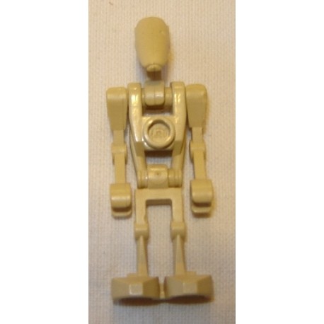 LEGO sw0001b Battle Droid Tan without Back Plate 1999-2014