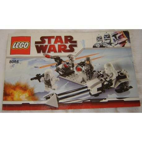 LEGO 8084 instructions (notice) Snowtrooper Battle Pack (2010)