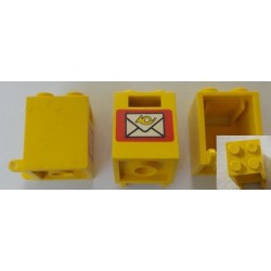LEGO 4345apx1 Container Box Mail Yellow