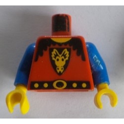 LEGO 973p4b Minifig Torso with Dragon Head Pattern