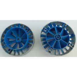 LEGO 53983px2 Engine 10 x 10 with Blended Blue Center Fan 8106 2007