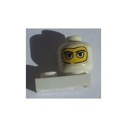 LEGO 3626bpx192 Minifig Head with Balaclava and Wide Eyes Pattern