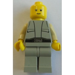 LEGO sw0049 Lobot (Yellow Head)