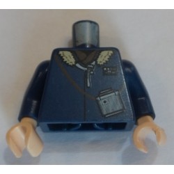 LEGO 973px412 Minifig Torso with SW Han Solo Hoth Jacket Pattern (with LtFlesh Hands)