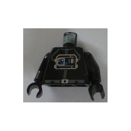LEGO 973px69 Minifig Torso with TIE Pilot Pattern