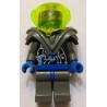 LEGO sp026 Insectoids - Female, blue diamond under circuits, Dark Gray Armor