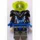 LEGO sp029 Insectoids - blue circuits, white lighting bolts, printed legs, Black Armor