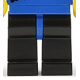 LEGO 970x023 Minifig Hips and Legs (Complete, 970c00 with Blue Hips)