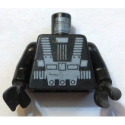LEGO 973p52 Minifig Torso with Blacktron I Pattern (with arms and hands)
