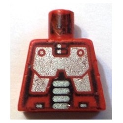 LEGO 973p63 Minifig Torso with Robot Pattern (without arms and hands)