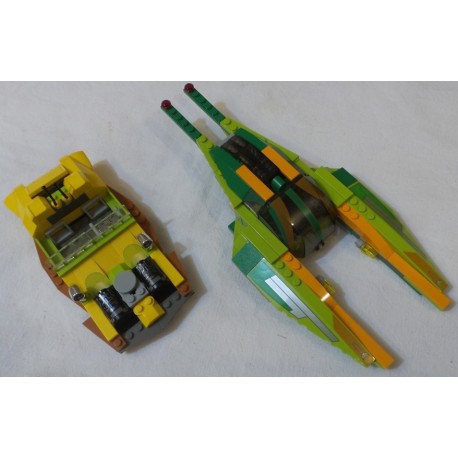 LEGO Star wars 7133 Bounty Hunter Pursuit  (without minifig, box and instructions, 2002)