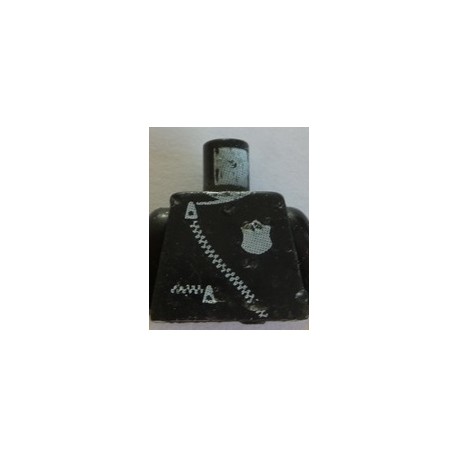 LEGO 973p1g Minifig Torso with Zipper and Old Police Badge Pattern