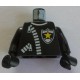 LEGO 973px9 Minifig Torso with Police Leather Jacket Pattern