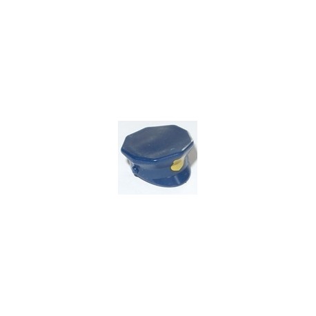 LEGO 15530pr0001 Minifig Police Hat with Gold Badge Print