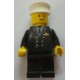 LEGO air013 Airport - Pilot, Black Legs, White Hat