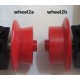 LEGO x556 (wheel2b) Wheel with Spoked Center and Beveled Hub