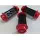 LEGO 4180c04 Wheels Train Spoked Small (23mm D.) and Black Brick, Modified 2 x 4 [Red]