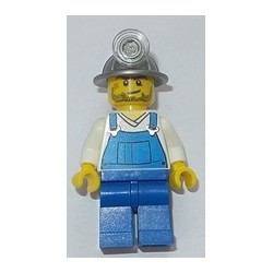 LEGO cty0310 Miner - Overalls Blue (2012)