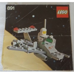 LEGO 891 Two-Man Scooter (1979) instructions