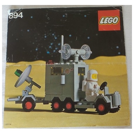 LEGO 894 Mobile Ground Tracking Station (1979) instructions
