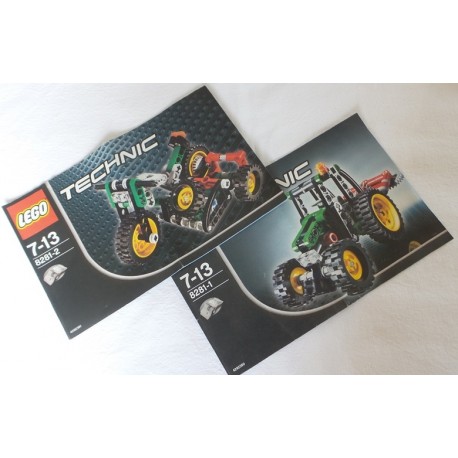 LEGO 8281 Technic Mini Tractor (2006) instructions