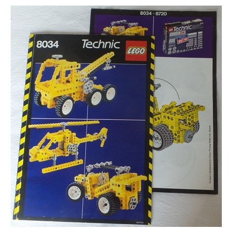 LEGO 8034 Universal Set (1989) instructions