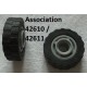 LEGO 51011 Tyre 11.2 x 6.4 with Shallow Staggered Treads