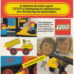 LEGO Catalogue 1976 Large French - Comment devenir expert (98.416-Fr)
